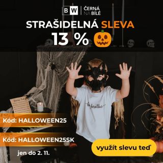 🎃HALLOWEENSKÁ AKCE JE TADY🎃 Využij super strašidelnou slevu a připrav už se třeba i na Vánoce🎁 #cernanabile #halloween...